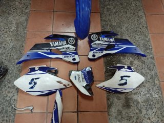 Cachas Yamaha WR 250/450 Azul/Blanco
