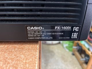 Piano Electrónico Casio Privia PX-160