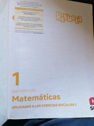 Matemáticas aplicadas a las Ciencias Sociales 1...