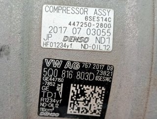 94822 5q0816803d compresor aire audi a3 (8p) *