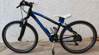 Bicicleta Orbea Montaña Negra y Azul