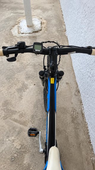 Bicicleta Orbea Montaña Negra y Azul
