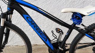Bicicleta Orbea Montaña Negra y Azul