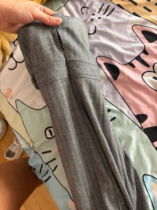 Vestido gris de tweed
