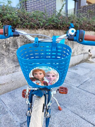 Bicicleta infantil azul RETRO 16
