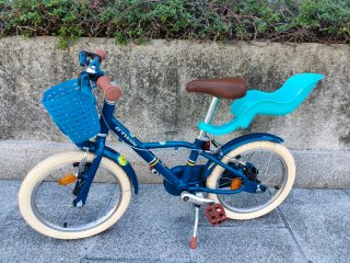 Bicicleta infantil azul RETRO 16