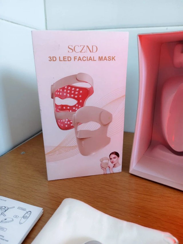 Maschera facciale LED 3D SCZND