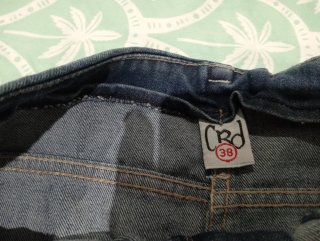 Lote de falda y shorts vaqueros