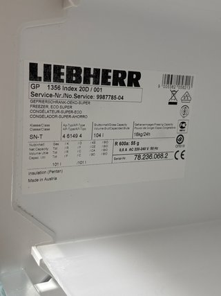 Cajones congelador Liebherr