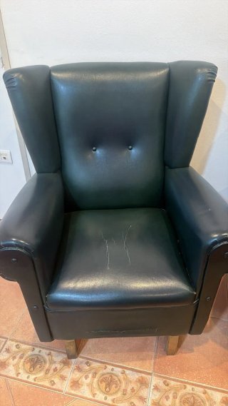 2 Sillones Orejeros Verde en La Chana