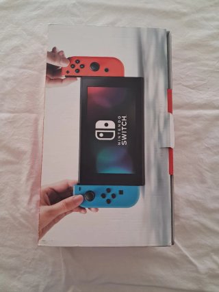 Caja Original Nintendo Switch Completa