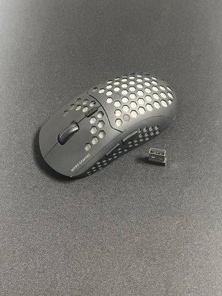 Ratón Mars Gaming Gris/Verde