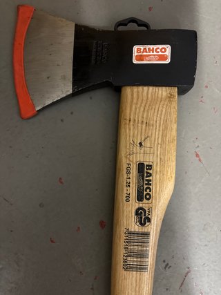 Hacha Bahco FGS-1.25-700