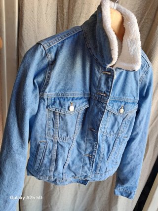 Chaqueta tejana forrada de borreguillo