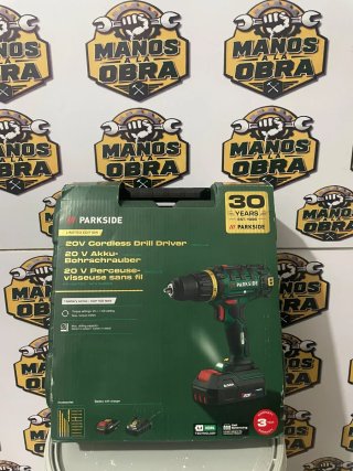 Taladro Parkside 20V sin cable