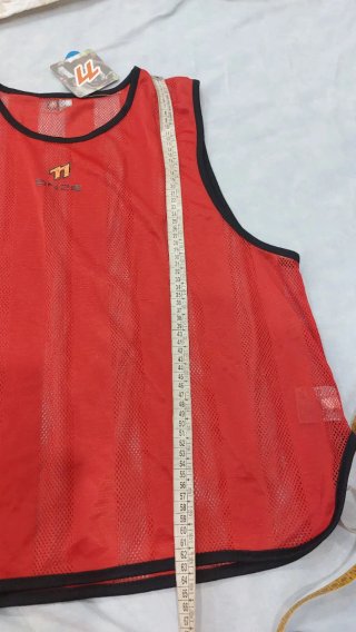 Maglia sportiva ONZE a rete rossa XL
