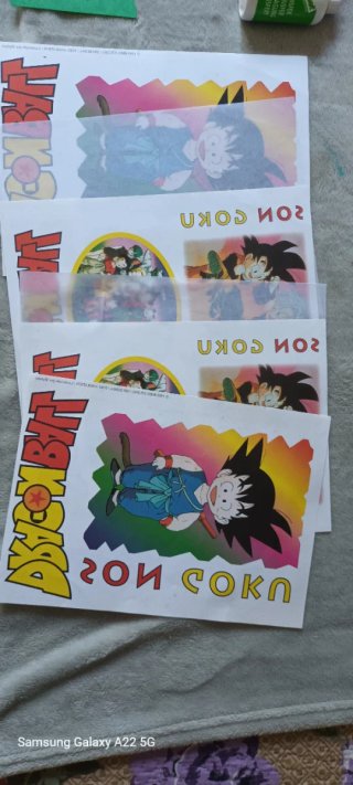 Fototransfer Dragon Ball Z Son Goku Diset