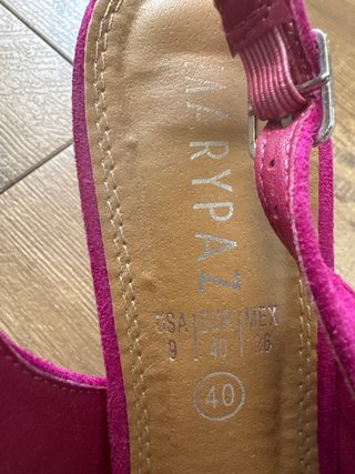 Tacones Rosa Maripaz