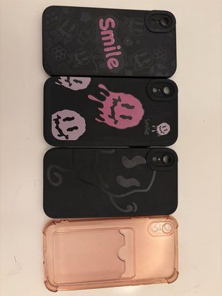 Fundas iPhone XR (4unidades)