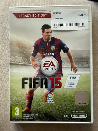 FIFA 15 Wii Legacy Edition