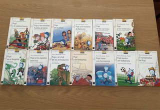 Coleccion libros Barco de vapor serie blanca. Pupi