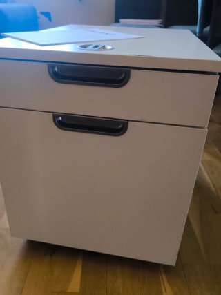 Cajonera Ikea Galant Blanca