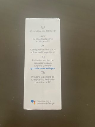 Google Chromecast 3ª Gen Sin Abrir