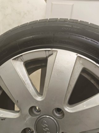 Ruedas 225/55 R16 con llantas Audi A6 C6