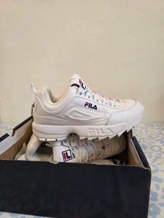 Bambas Fila Disruptor II Premium Blancas