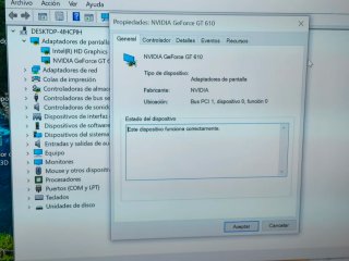 Tarjeta Gráfica Geforce GT610 2GB