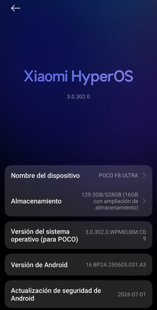POCO F8 Ultra 16GB 512GB
