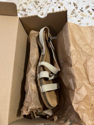 Sandalias El Naturalista Talla 38 Beige