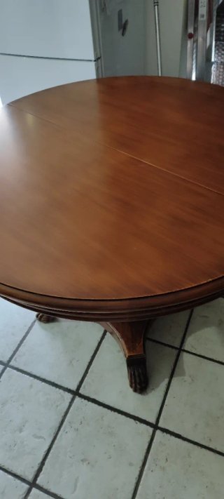 Mesa comedor extensible madera 110