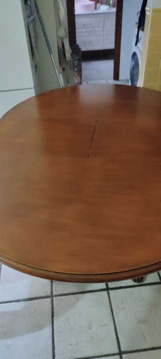 Mesa comedor extensible madera 110