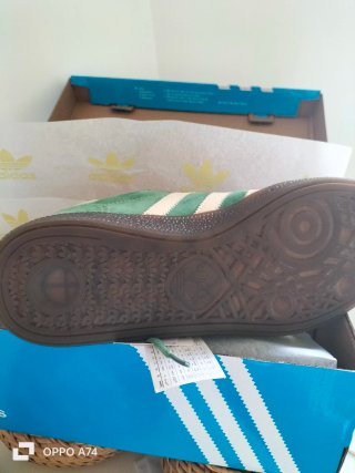 Adidas Handball Spezial Verdi/Bianche Tg 43-1/3.