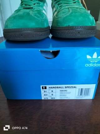 Adidas Handball Spezial Verdi/Bianche Tg 43-1/3.