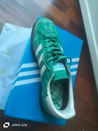 Adidas Handball Spezial Verdi/Bianche Tg 43-1/3.