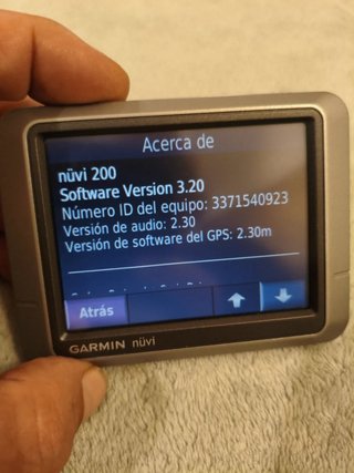 GPS Garmin nüvi 200 Coche con Cargador