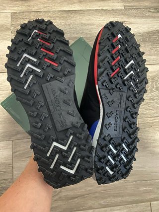 Zapatillas Lacoste Negras y Multicolor talla 43