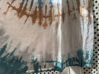 Vestido de playa tie-dye