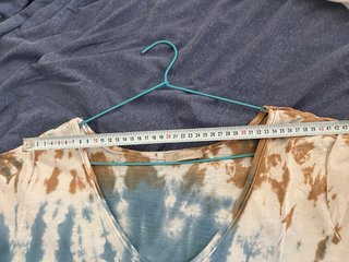Vestido de playa tie-dye