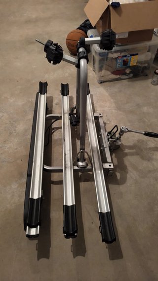 Portabicicletas para bola de remolque