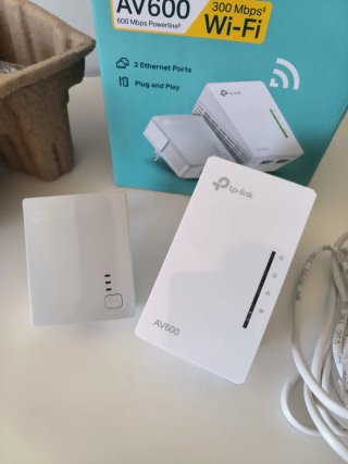 Adaptador PLC TP-Link AV600 Wi-Fi