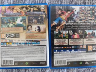 Lote 2 Videojuegos PS4 One Piece