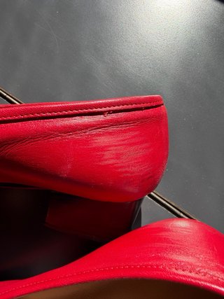 Scarpe / décolleté rosse donna taglia 38