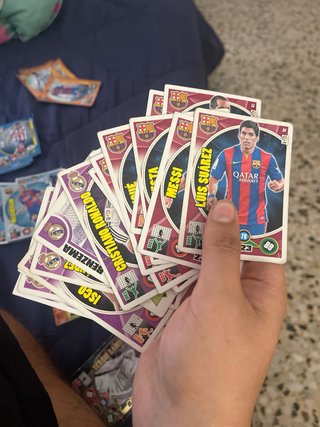 Cromos de fútbol, más de 50