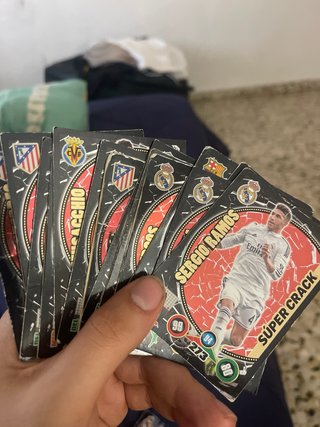 Cromos de fútbol, más de 50