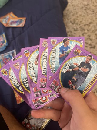 Cromos de fútbol, más de 50