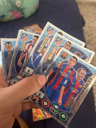 Cromos de fútbol, más de 50