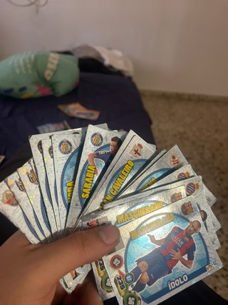 Cromos de fútbol, más de 50